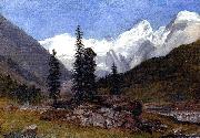 Albert Bierstadt Rocky Mountains painting